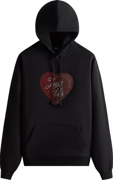 Худи Kith Just Us Hoodie With Swarovski Crystals 'Black', черный