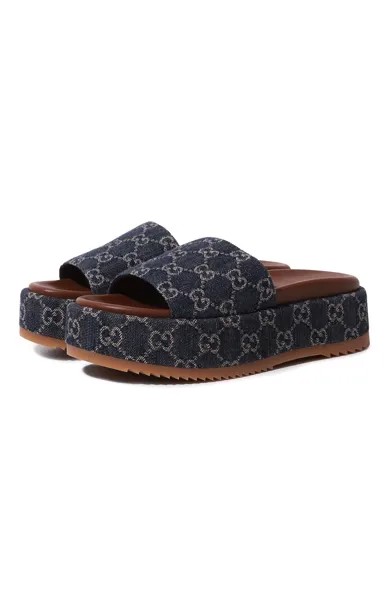 Текстильные сабо Gucci