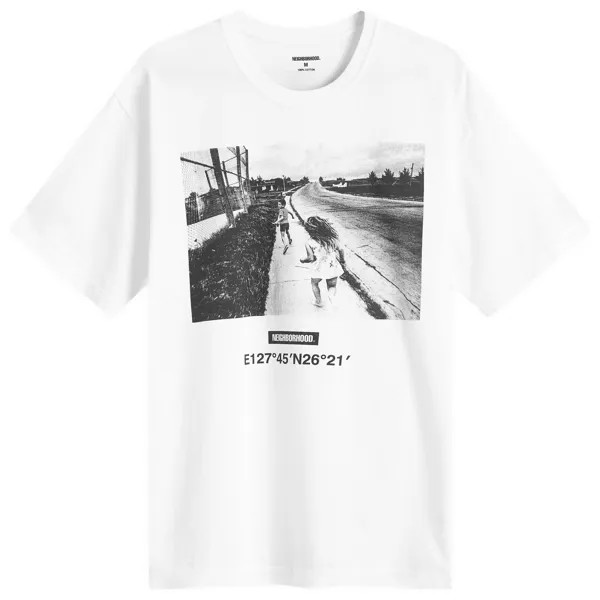 Футболка Neighborhood X Osamu Nagahama 4 T-Shirt, белый