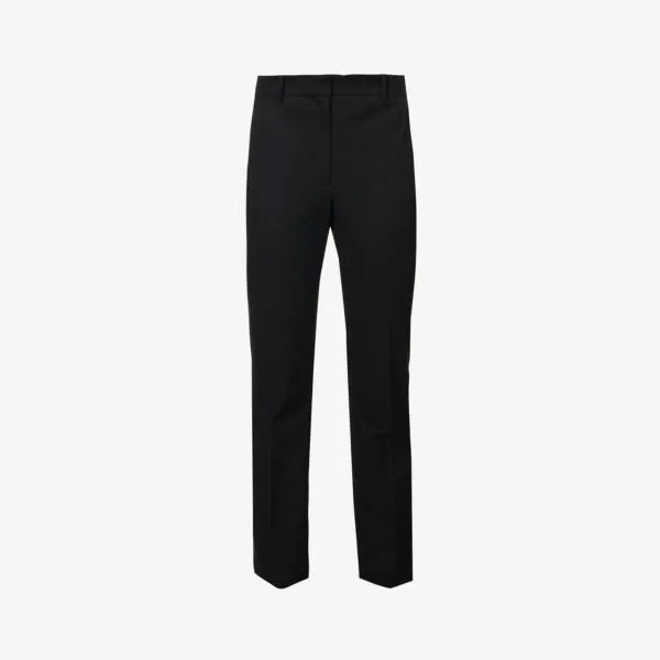 Прямые брюки Coleman из эластичного габардина Joseph, черный