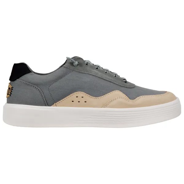 Кроссовки Heydude Hudson Canvas, цвет Light Grey/Almost White
