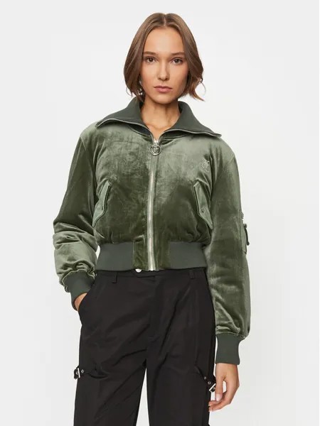 Переходная куртка стандартного кроя Juicy Couture, зеленый