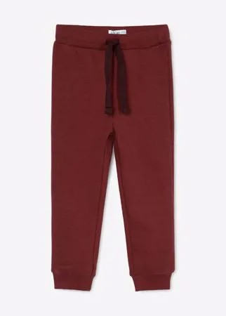 Бордовые спортивные брюки Jogger для мальчика Gloria Jeans