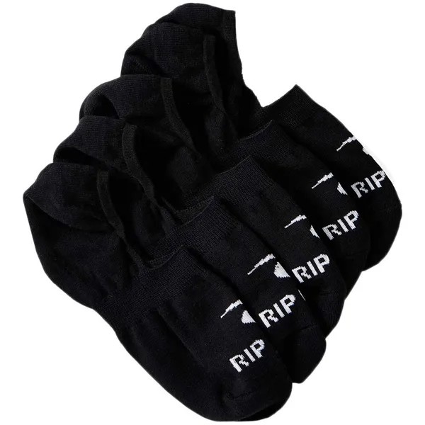 Носки Rip Curl Invisi Sock 5 шт, черный