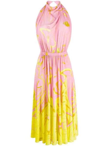 Emilio Pucci платье миди Dinamica с эффектом деграде
