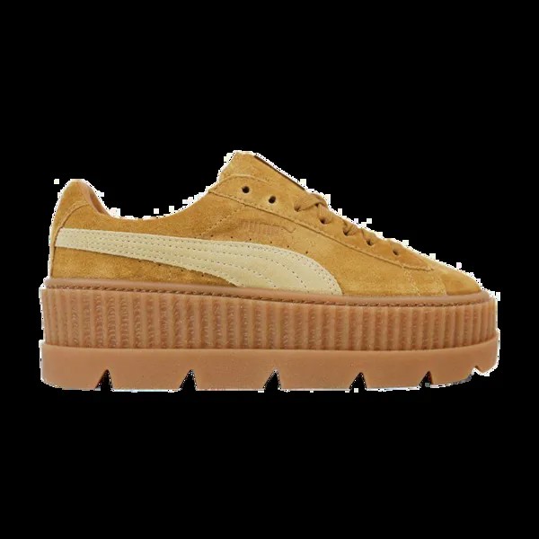 Кроссовки Fenty x Wmns Cleated Creeper Puma, желто-коричневый