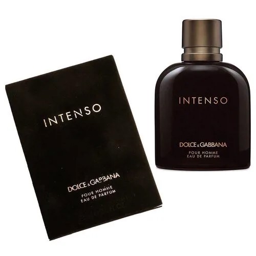 Парфюмерная вода для мужчин Dolce & Gabbana Pour Homme Intenso, 75 мл / Дольче Габбана духи мужские/ Древесный фужерный аромат