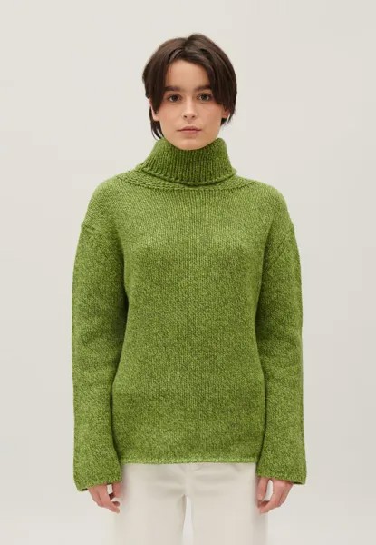 Свитер Col Roulé Claudie Pierlot, флуоресцентный зеленый