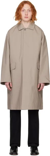 Серое пальто Mac Calvin Klein