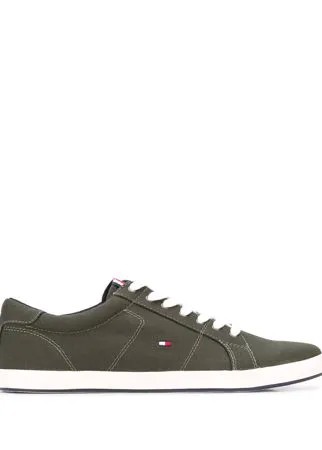 Tommy Hilfiger кеды с вышитым логотипом