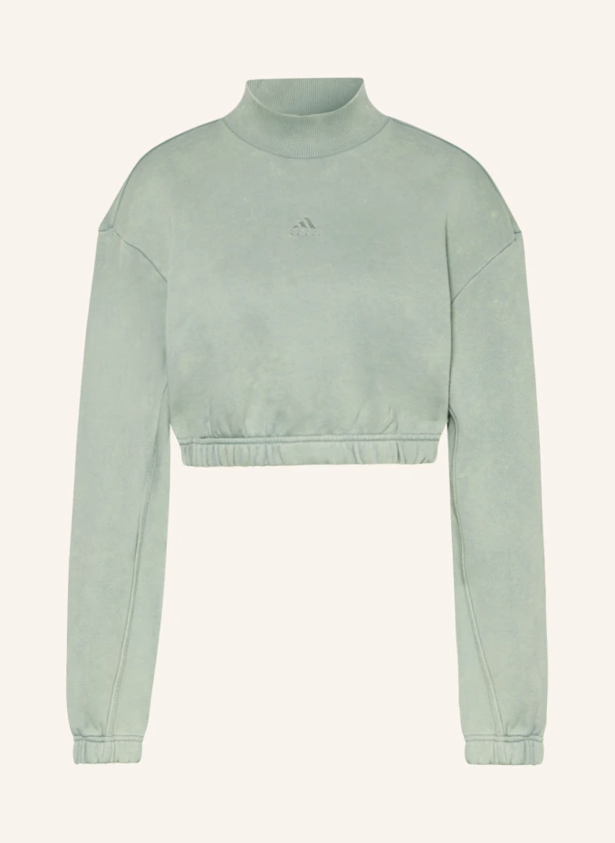 Укороченный свитшот all szn Adidas, зеленый