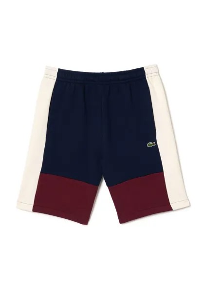 Спортивные брюки Elevated Lacoste, цвет bleu marine bordeaux blanc pig