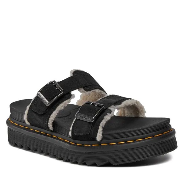 Шлепанцы Dr. Martens, черный