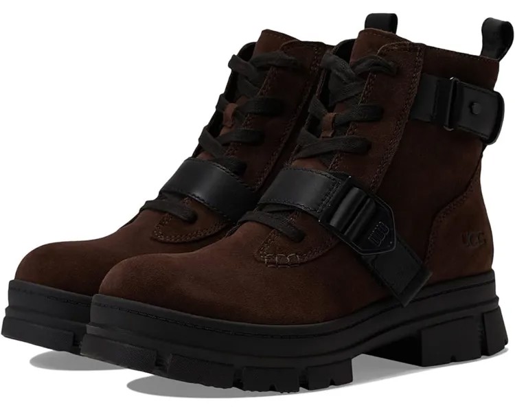 Ботинки UGG Ashton Lace-Up, цвет Burnt Cedar