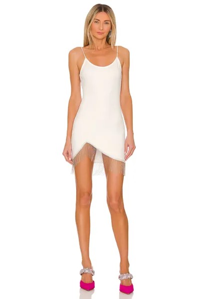 Платье superdown Elaine Fringe, белый