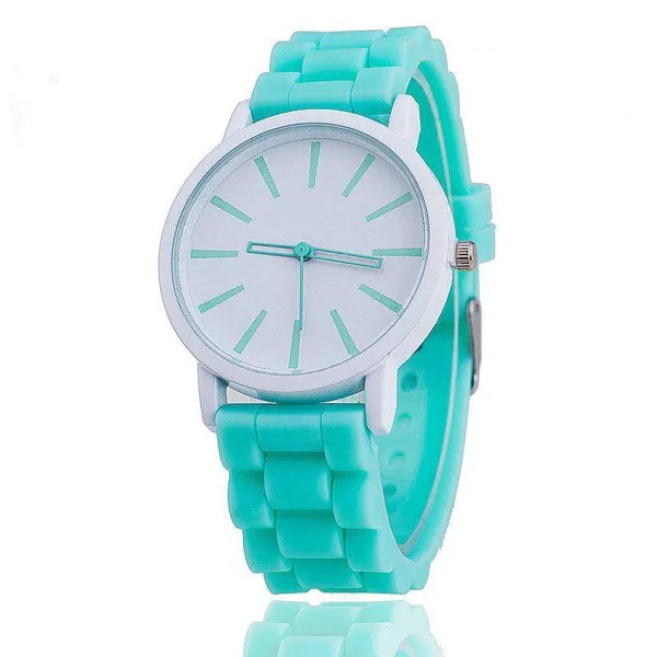 Мода Женщины Силиконовые часы Горячие Повседневные Кварцевые часы Женские наручные часы Relogio Feminino Подарок