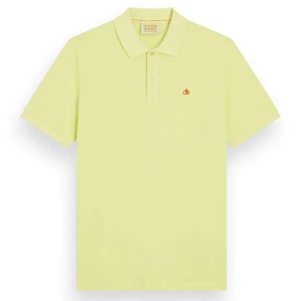Поло Scotch & Soda 175665, желтый