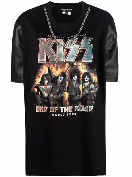 Junya Watanabe футболка Kiss с графичным принтом