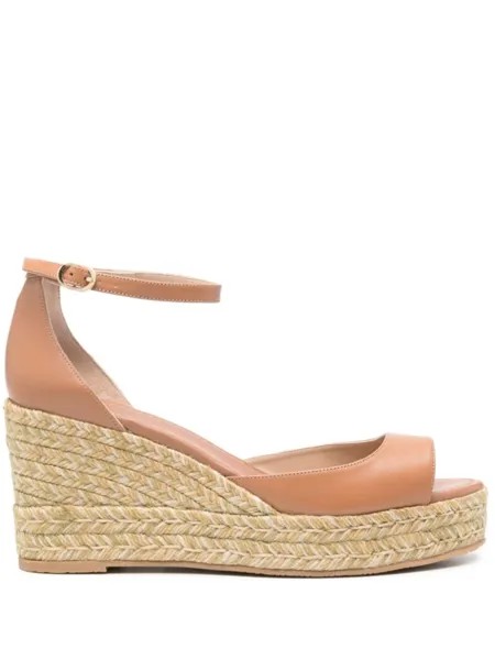 Эспадрильи Nudistia 90 Stuart Weitzman, бежевый