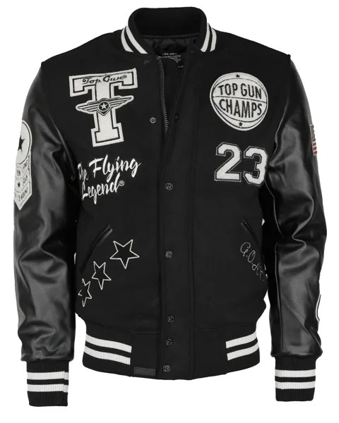 Куртка TOP GUN Collegejacke TG20213031, черный