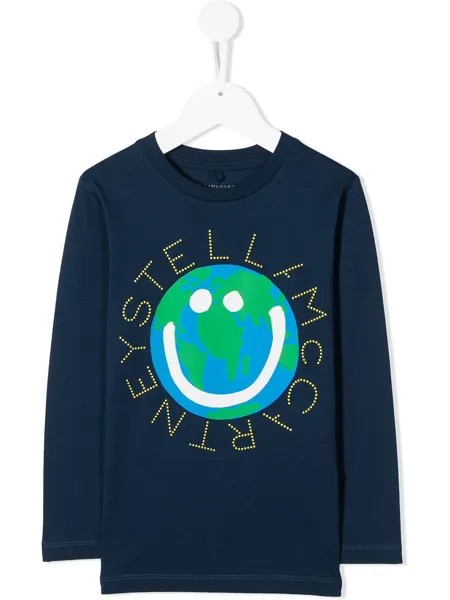 Stella McCartney Kids футболка с принтом