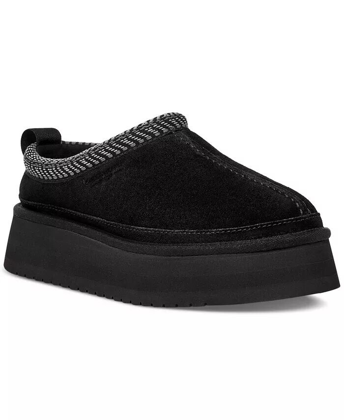 Женские тапочки без шнуровки на платформе Burree Koolaburra By UGG, черный