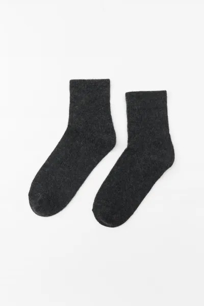 Кашемировые носки ZARA, серый