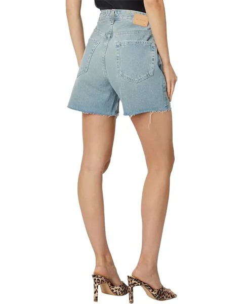 Шорты AG Jeans Clove Shorts High-Rise Baggy Fit in 21 Years Road Trip, цвет 21 Years Road Trip