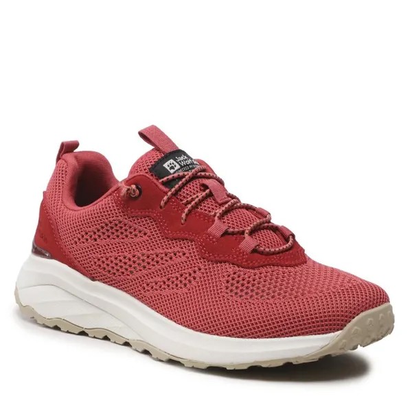 Кроссовки Jack Wolfskin DromoventureKnit Low, красный