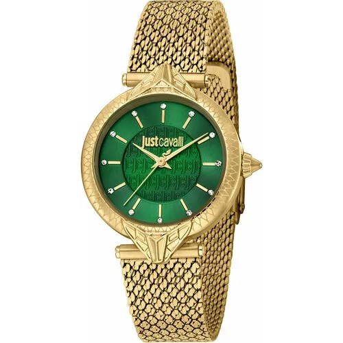 Наручные часы Just Cavalli JC1L237M0065, золотой, зеленый