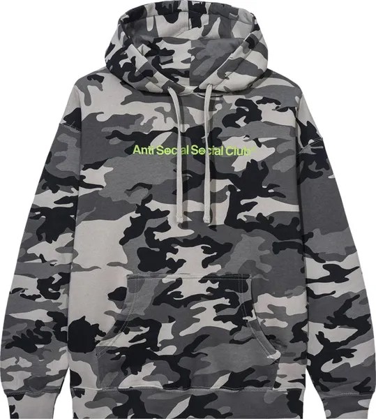 Худи Anti Social Social Club :) * :( Ice Camo Hoodie 'Camo', разноцветный