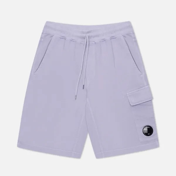 Мужские шорты C.P. Company Cotton Fleece Cargo фиолетовый, Размер XL