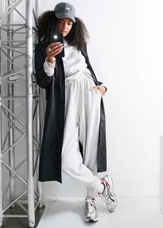 Эксклюзивный длинный черный макинтош Vero Moda-Черный цвет