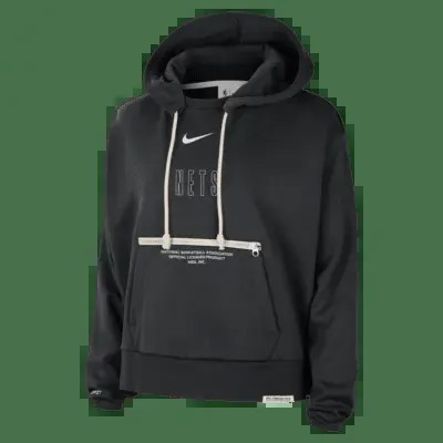 Худи Nike Brooklyn Nets Standard Issue, черный