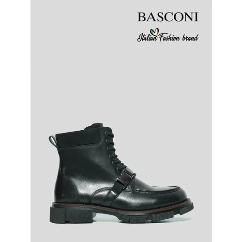 Ботинки BASCONI, размер 44, черный