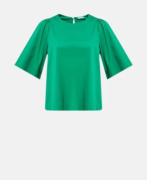 Рубашка блузка Seidensticker, зеленый
