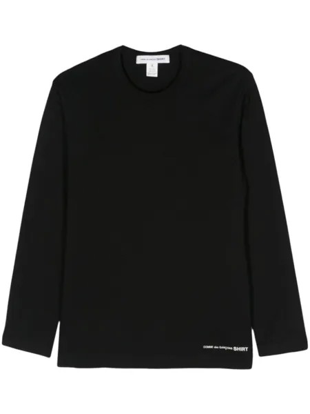 Comme Des Garçons Shirt футболка с круглым вырезом, черный