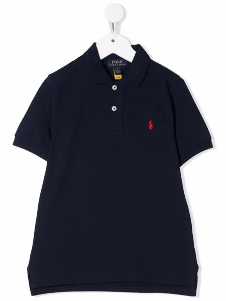 Ralph Lauren Kids рубашка поло с вышитым логотипом