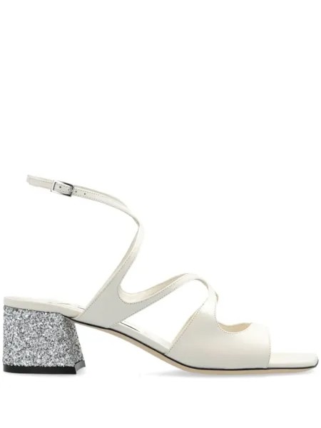 Jimmy Choo босоножки Azilia 45, белый