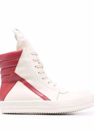 Rick Owens высокие кеды с уплотненным голенищем