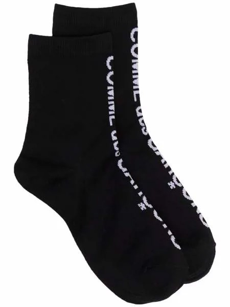 Comme Des Garçons logo-print socks