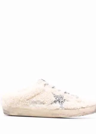 Golden Goose слиперы Superstar с эффектом потертости