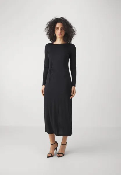 Платье из джерси MANDEVILLABBLAURAS DRESS Bruuns Bazaar, черный