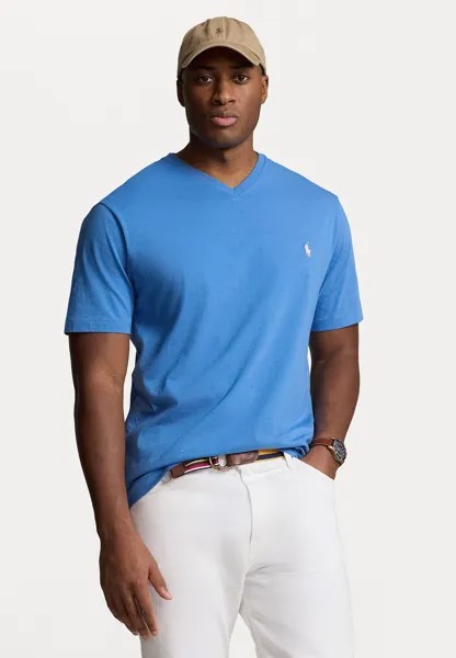 Базовая футболка Polo Ralph Lauren Big & Tall, синий