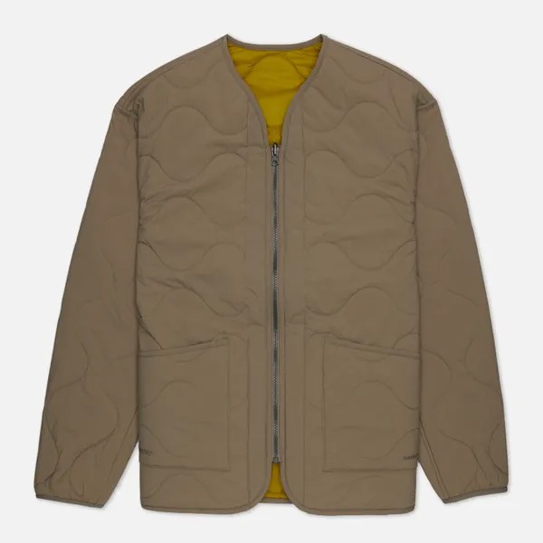 Мужская куртка лайнер thisisneverthat Polartec Reversible Quilted оливковый, Размер S