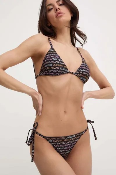 Раздельный купальник Emporio Armani Underwear, черный