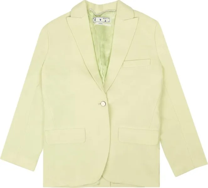 Куртка Off-White Cady Fluid Tomboy Jacket Green, зеленый