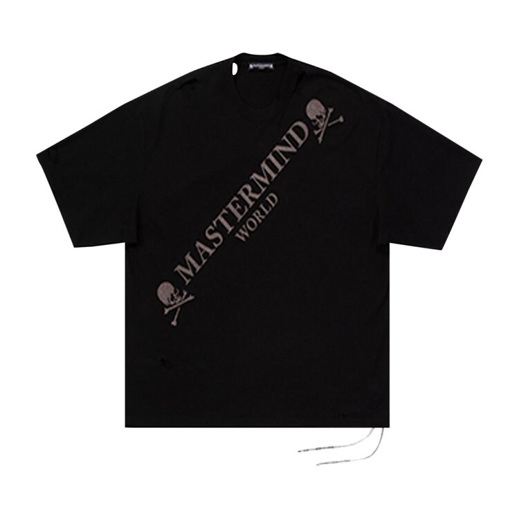 Футболка Mastermind World Damaged Short-Sleeve Tee, черный