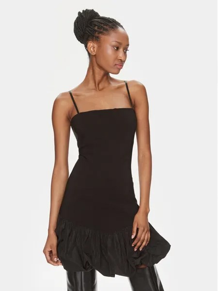 Коктейльное платье стандартного кроя Rinascimento, черный