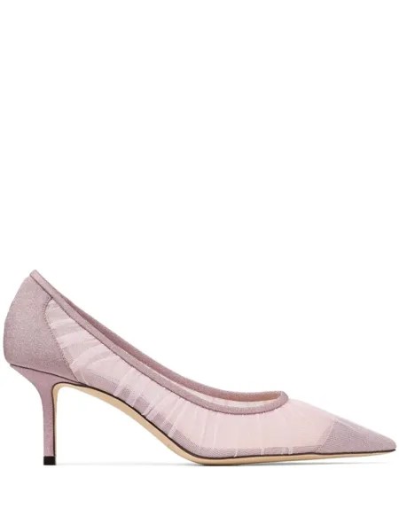 Jimmy Choo 65 мм Туфли Love, розовый